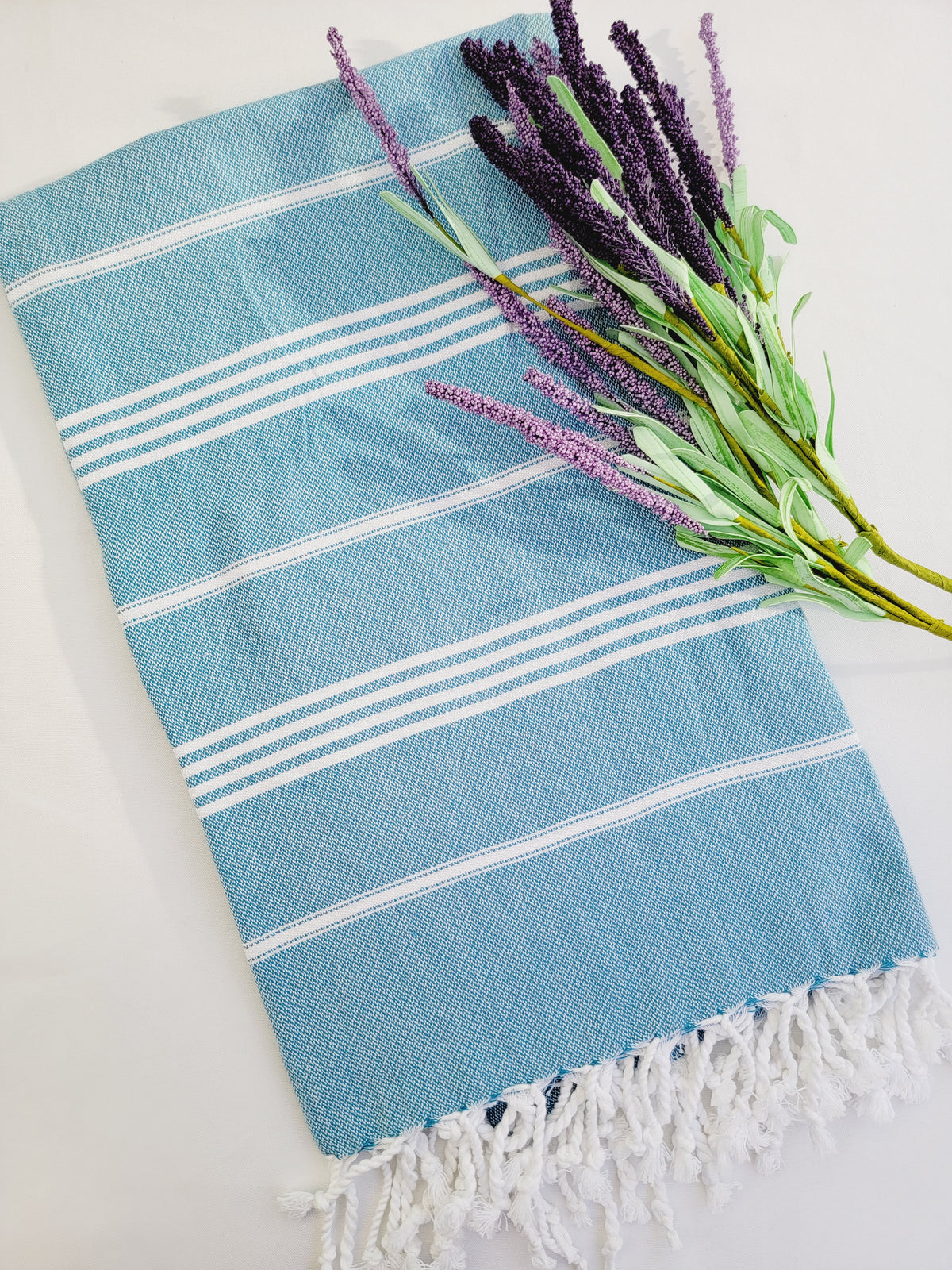 Toalla de secado rápido fácil de llevar 70x36 - Azul pálido