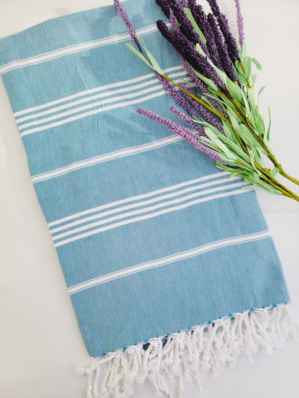 Toalla de secado rápido fácil de llevar 70x36 - Azul pálido