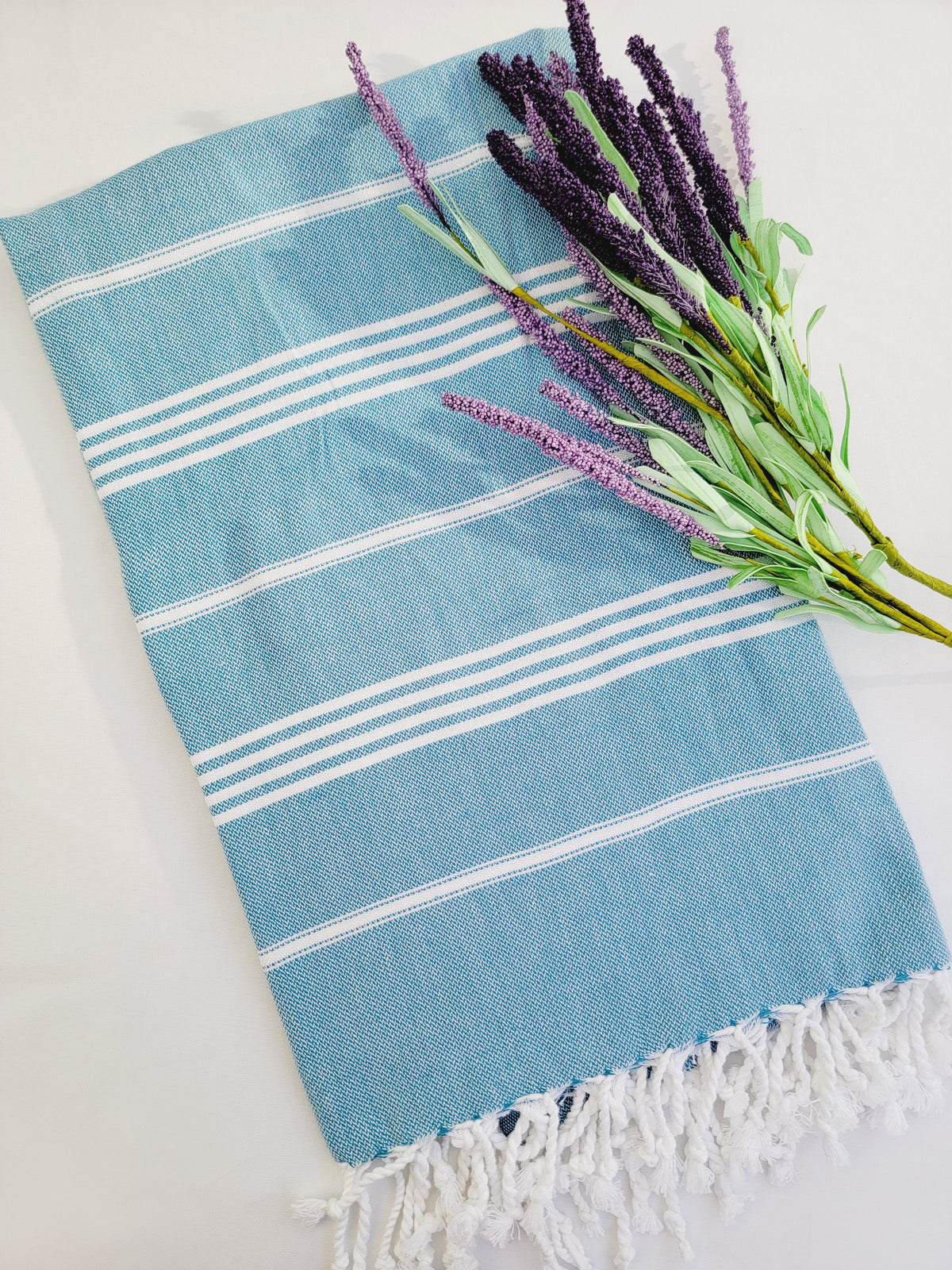 Toalla de secado rápido fácil de llevar 70x36 - Azul pálido