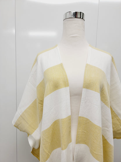 Beach cover up, Beach Dress open front - Mustard