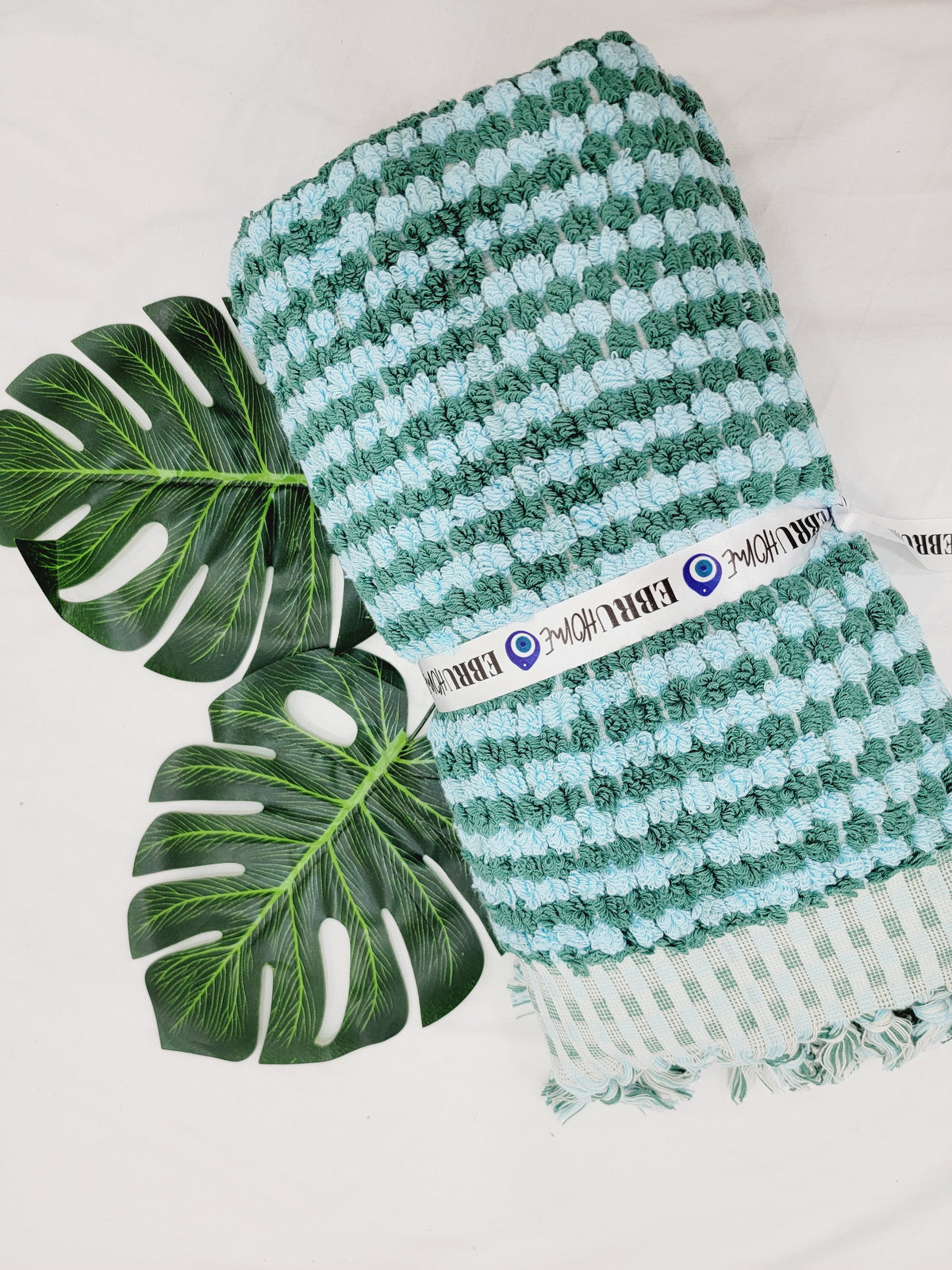 Serviettes de bain, serviettes à pompons, serviettes en coton éponge, drap de bain