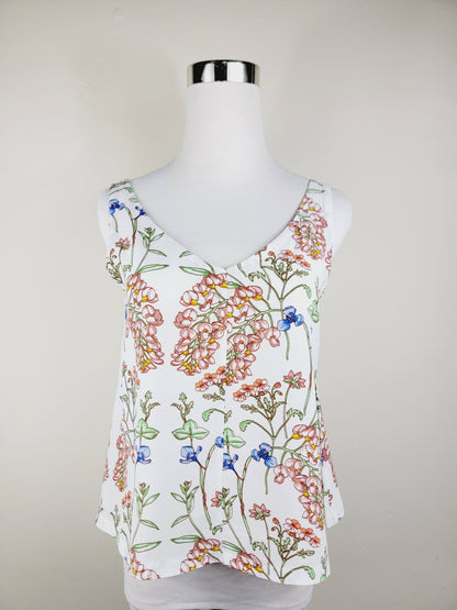 A LINE CUT TANK TOP