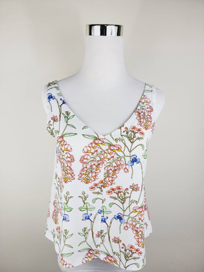 A LINE CUT TANK TOP