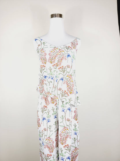 A LINE CUT TANK TOP
