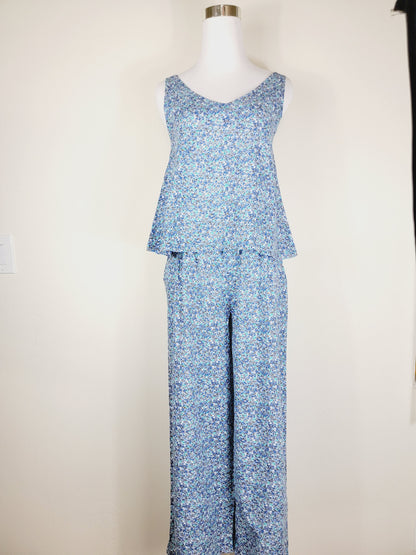 A LINE CUT TANK TOP