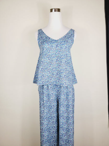 A LINE CUT TANK TOP