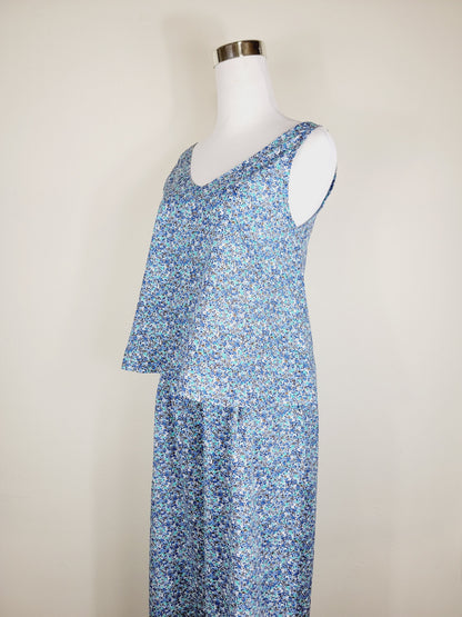 A LINE CUT TANK TOP
