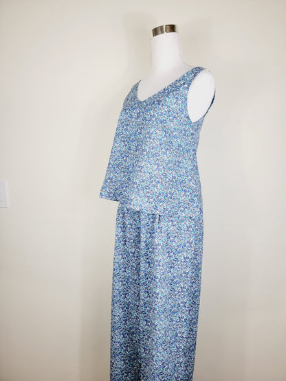 A LINE CUT TANK TOP