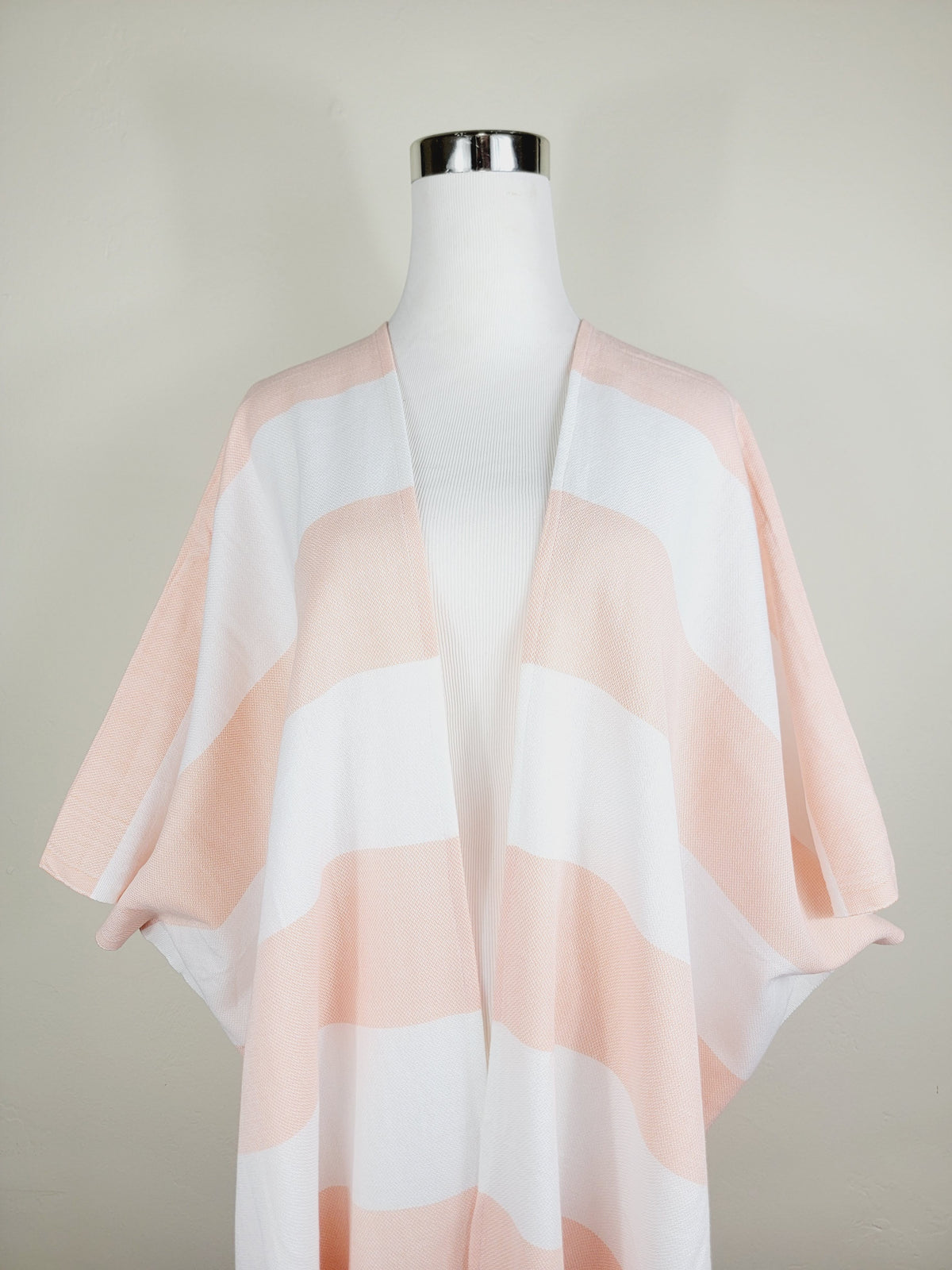 Couvre-maillot de plage, robe de plage ouverte sur le devant - Orange