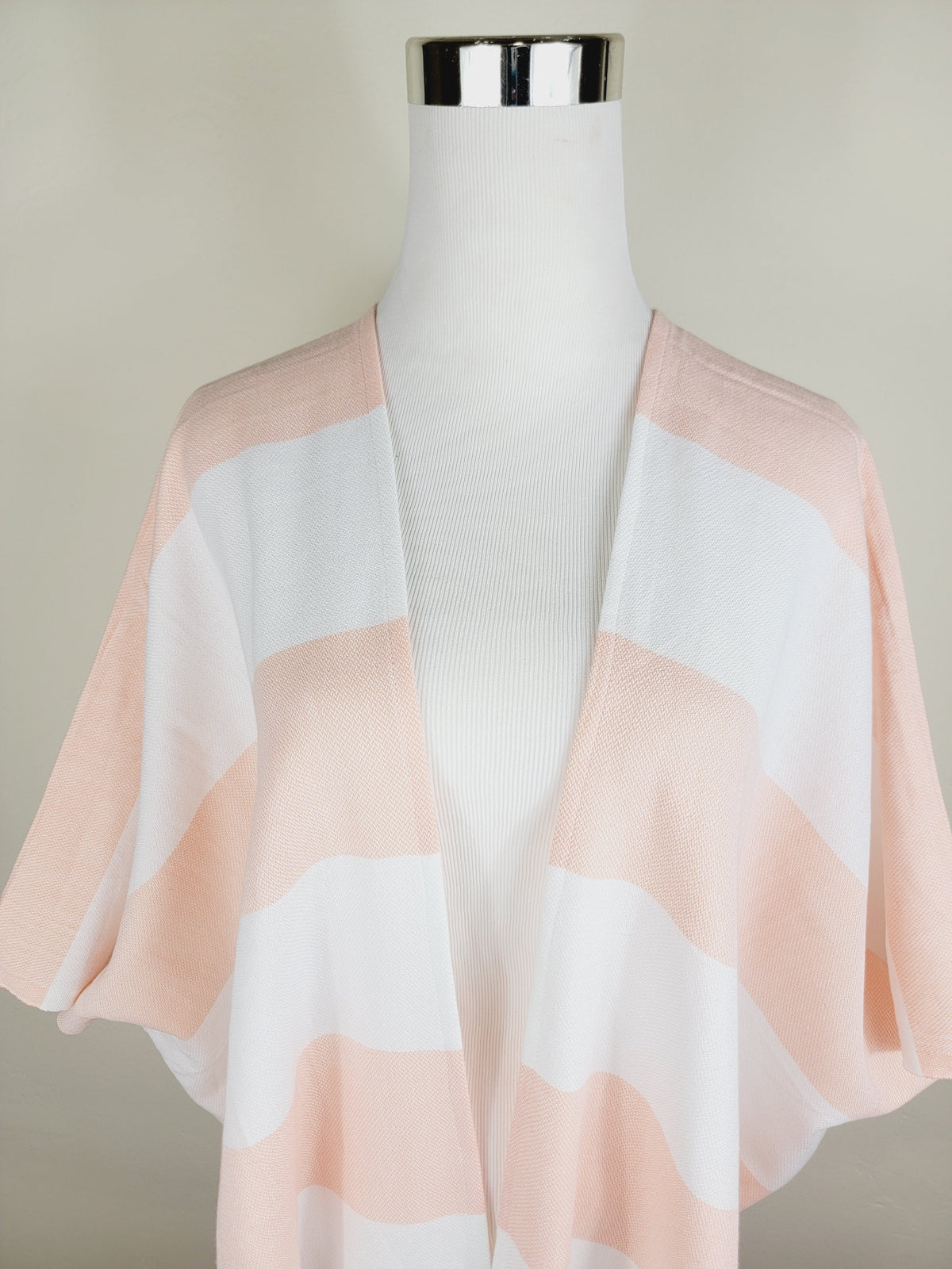 Couvre-maillot de plage, robe de plage ouverte sur le devant - Orange