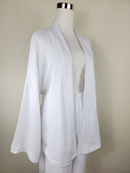 Ensemble respirant en mousseline pour femme, idéal au quotidien