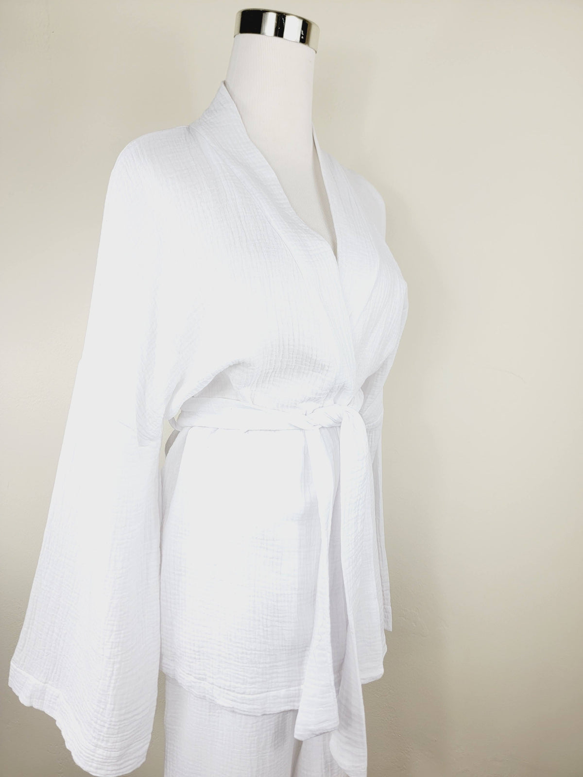 Ensemble respirant en mousseline pour femme, idéal au quotidien