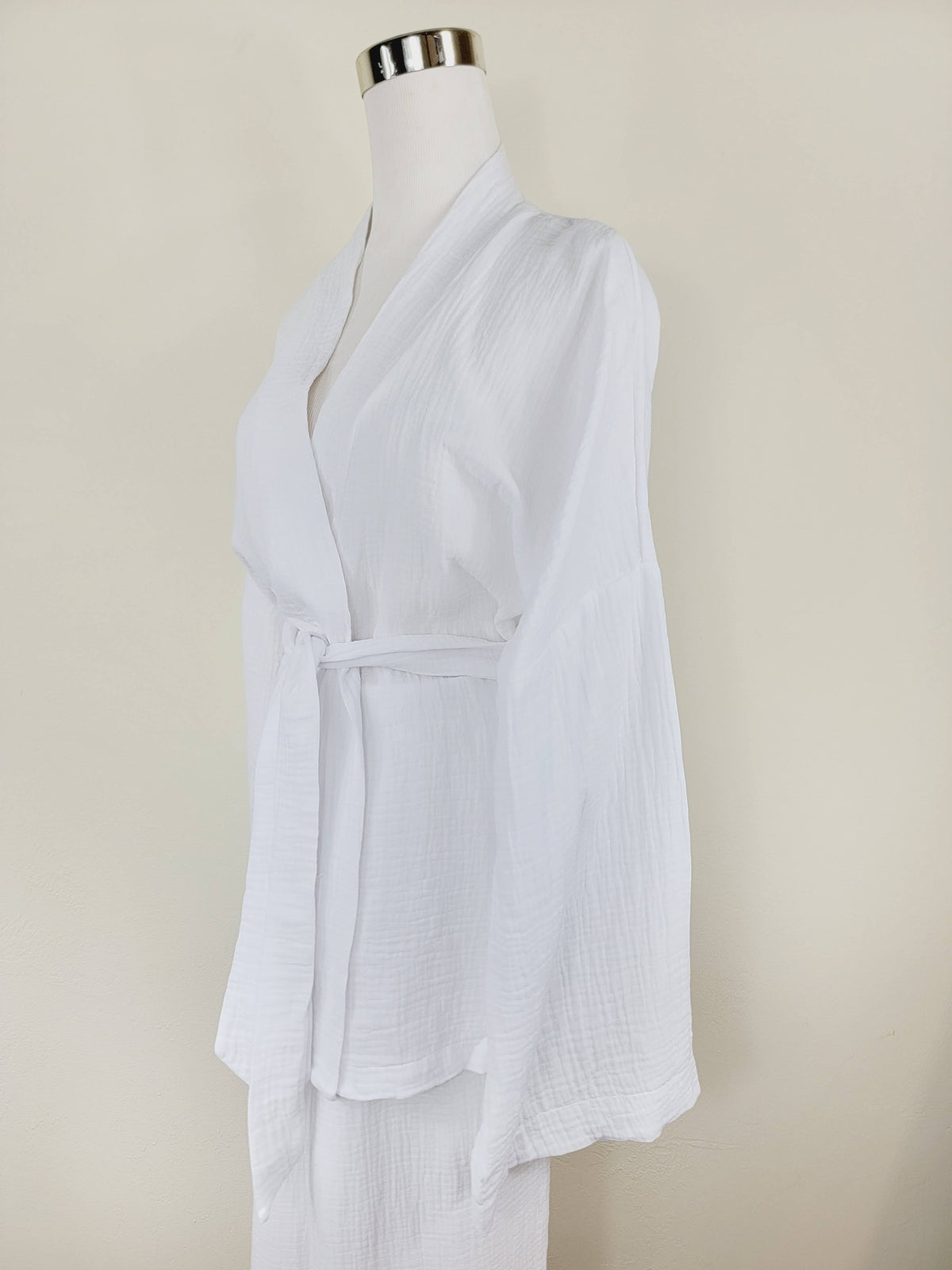 Ensemble respirant en mousseline pour femme, idéal au quotidien