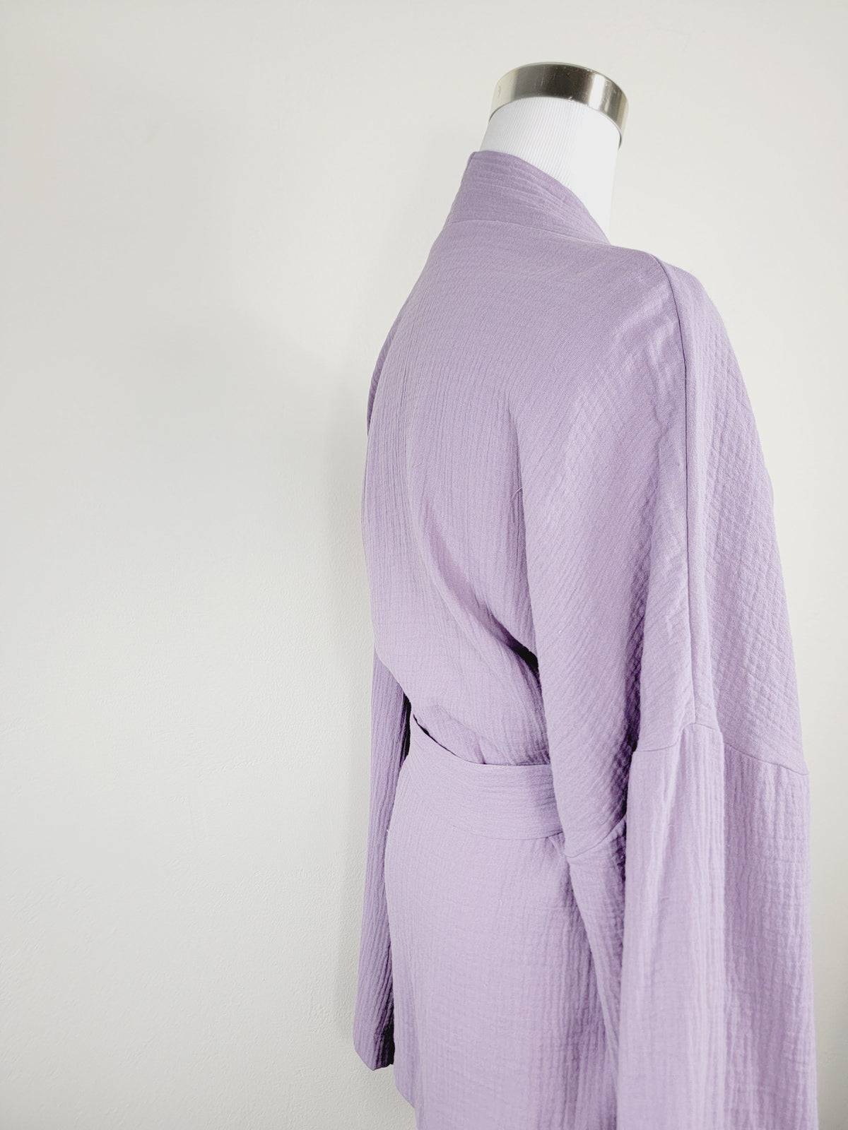 Breathable Muslin Set for Women, Versatile Everyday Wear, Lilac