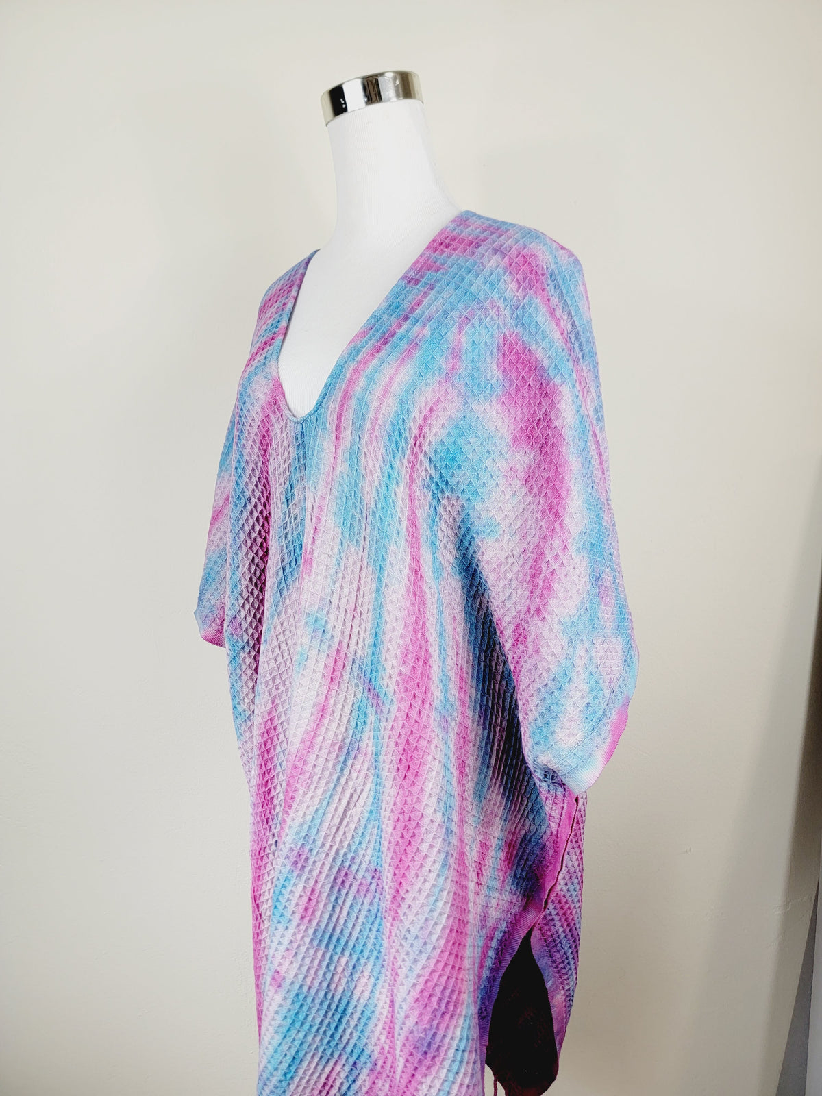One Size Everyday Cover Up Towel – Beach Perfect, Blue/Pink