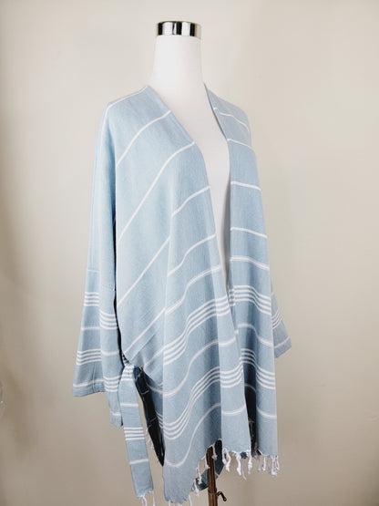 Peignoir unisexe en coton, pour le bain, la plage et le spa, fabriqué en coton turc