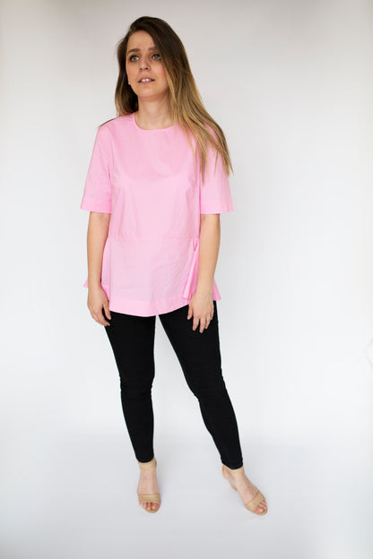BLOUSE-CHEMISE TAILLEUR ÉLÉGANTE