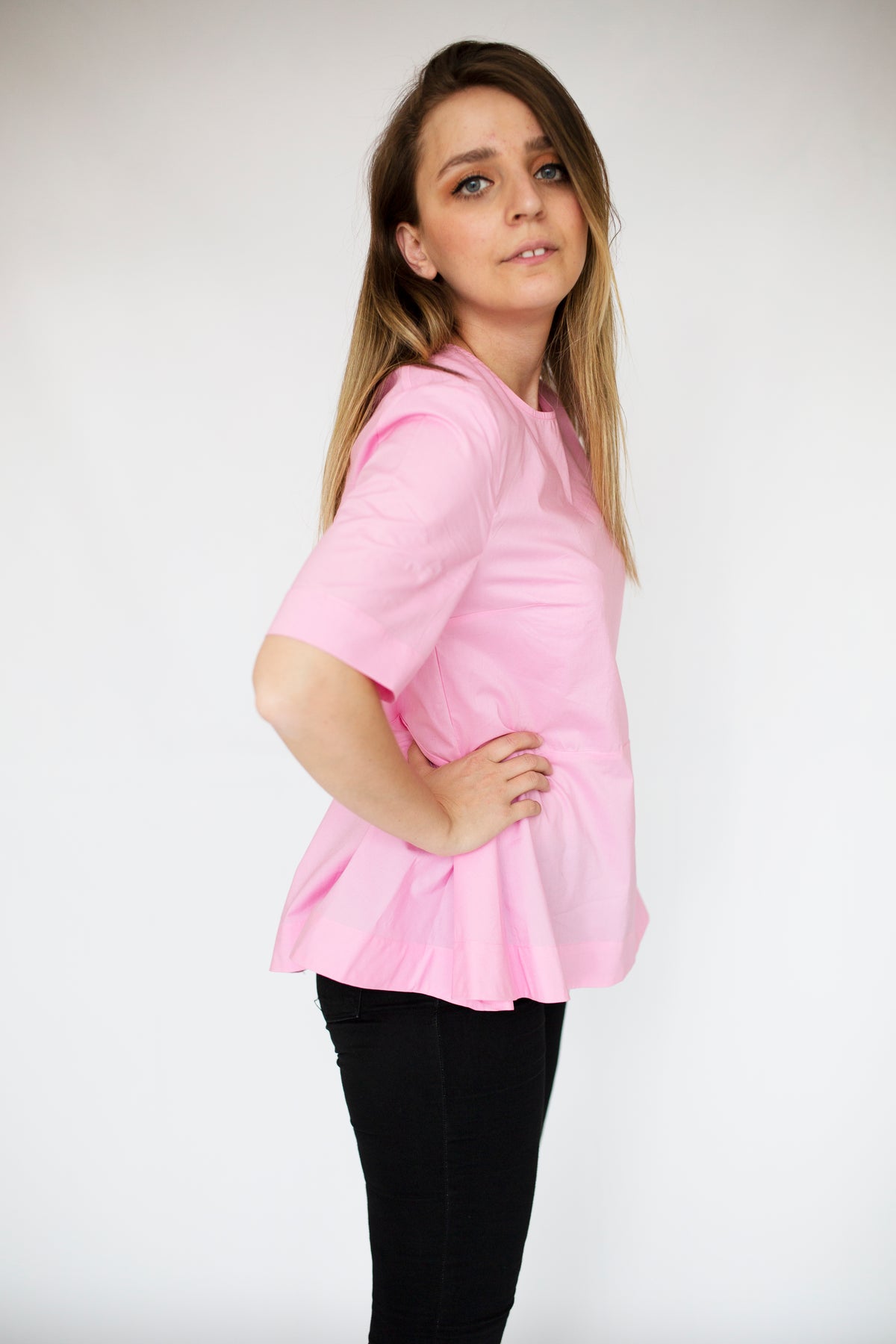 BLOUSE-CHEMISE TAILLEUR ÉLÉGANTE