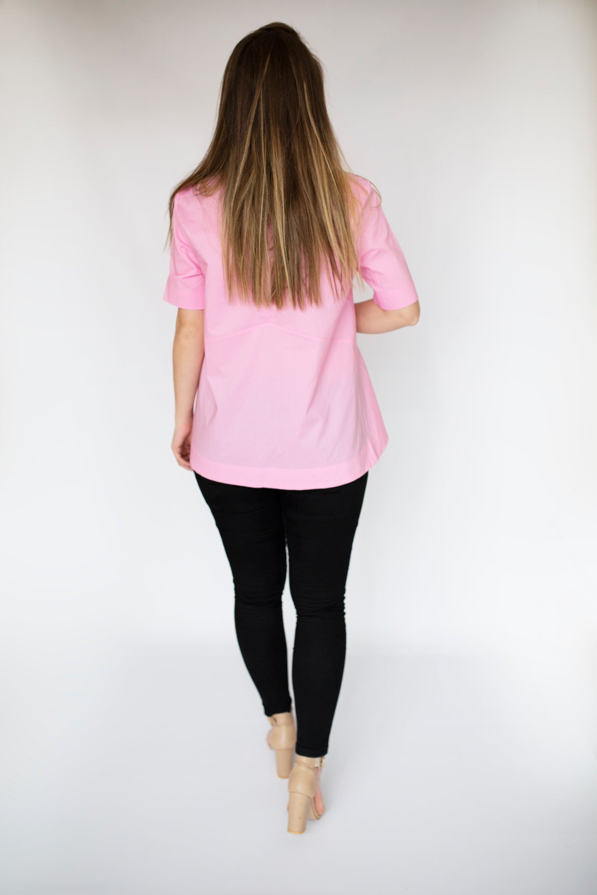 BLOUSE-CHEMISE TAILLEUR ÉLÉGANTE