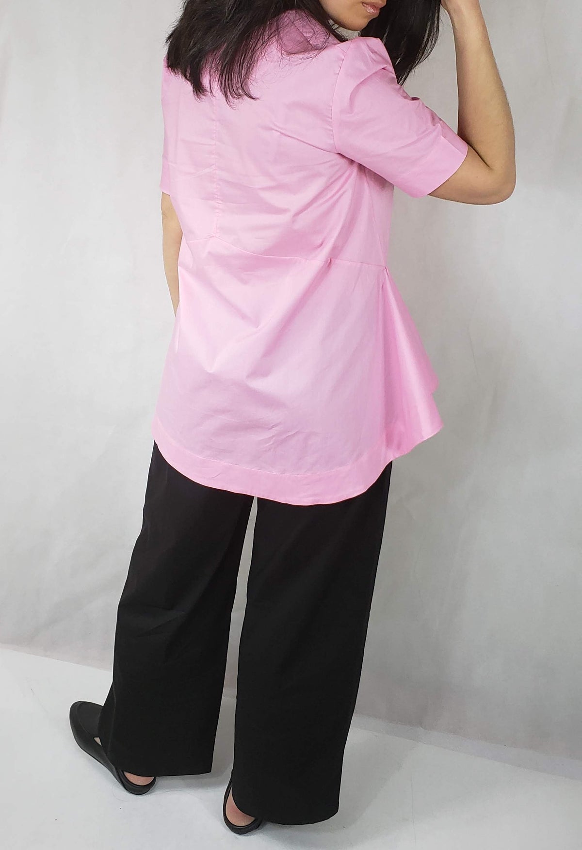 BLOUSE-CHEMISE TAILLEUR ÉLÉGANTE