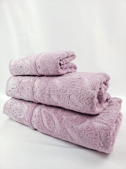 BATH / HAND TOWEL Premium Quality - PLUM VIOLET