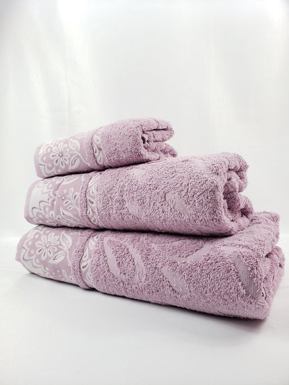 BATH / HAND TOWEL Premium Quality - PLUM VIOLET
