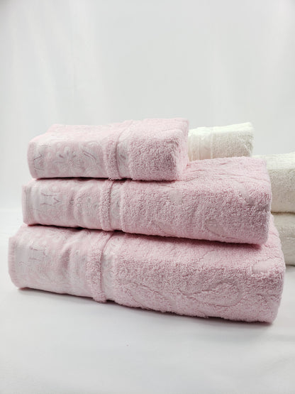 BATH / HAND TOWEL Premium Quality - PINK VIOLET