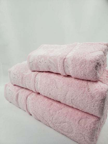 BATH / HAND TOWEL Premium Quality - PINK VIOLET
