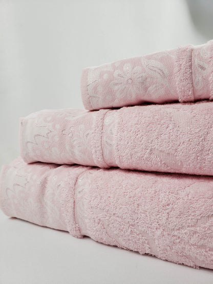 BATH / HAND TOWEL Premium Quality - PINK VIOLET