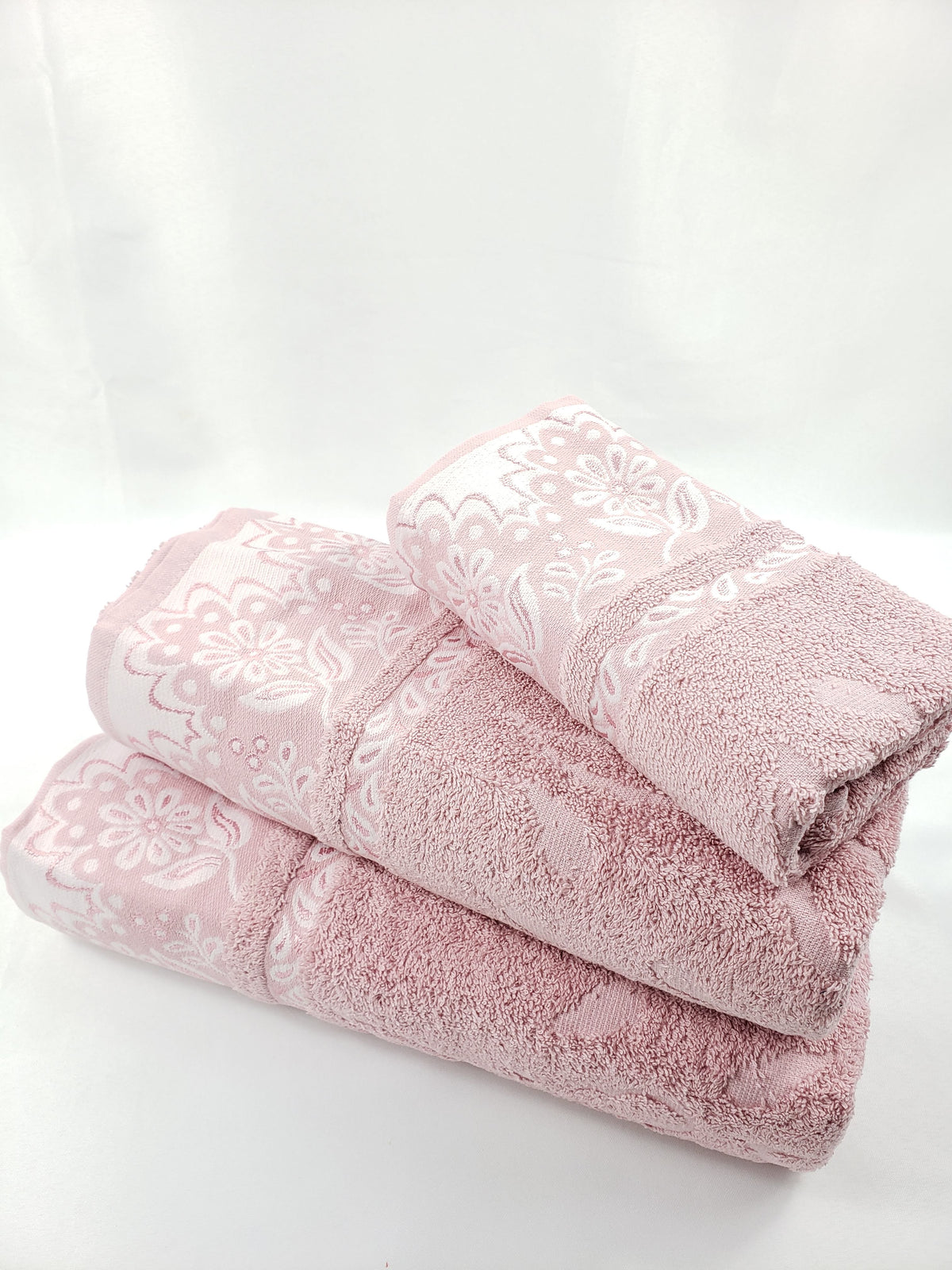 BATH / HAND TOWEL Premium Quality - DUSTY PINK VIOLET