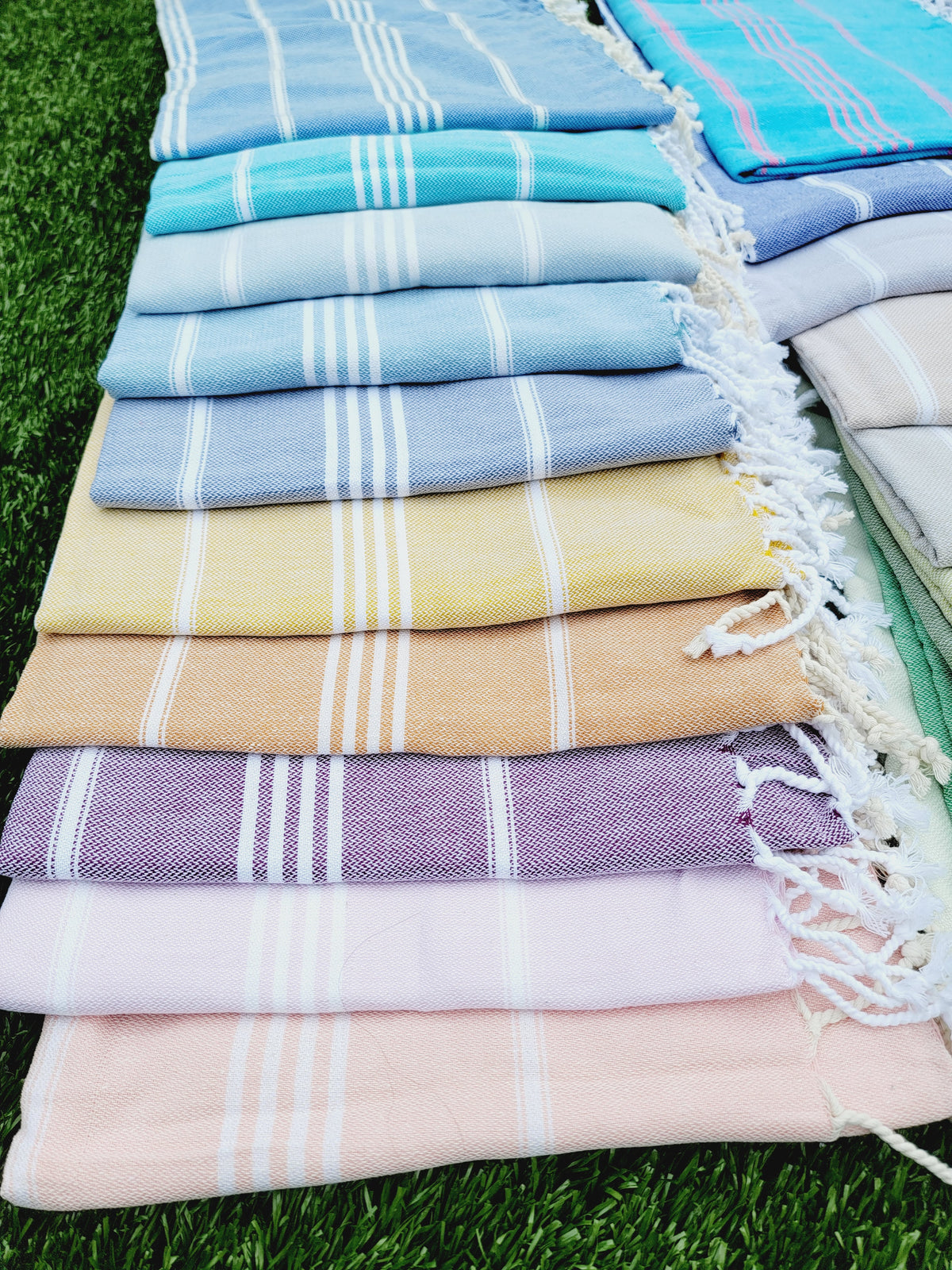 Serviette légère à séchage rapide, serviette turque authentique – grise