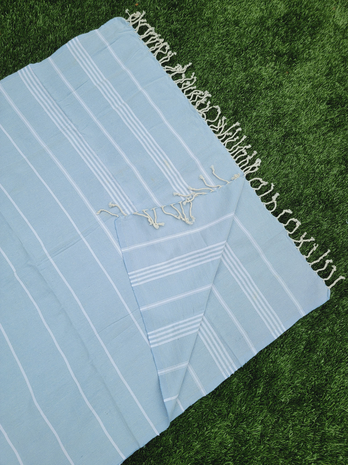 Serviette facile à transporter à séchage rapide 70 × 36 – bleu glacier
