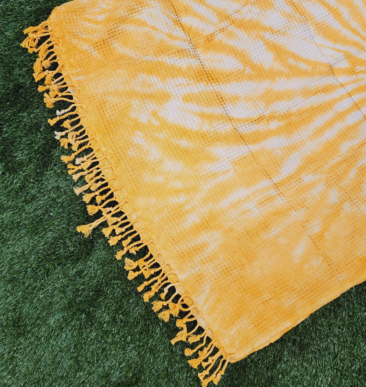 100% Cotton Throw 40 x 70 Hand Tie Dye Lightweight Home Decor