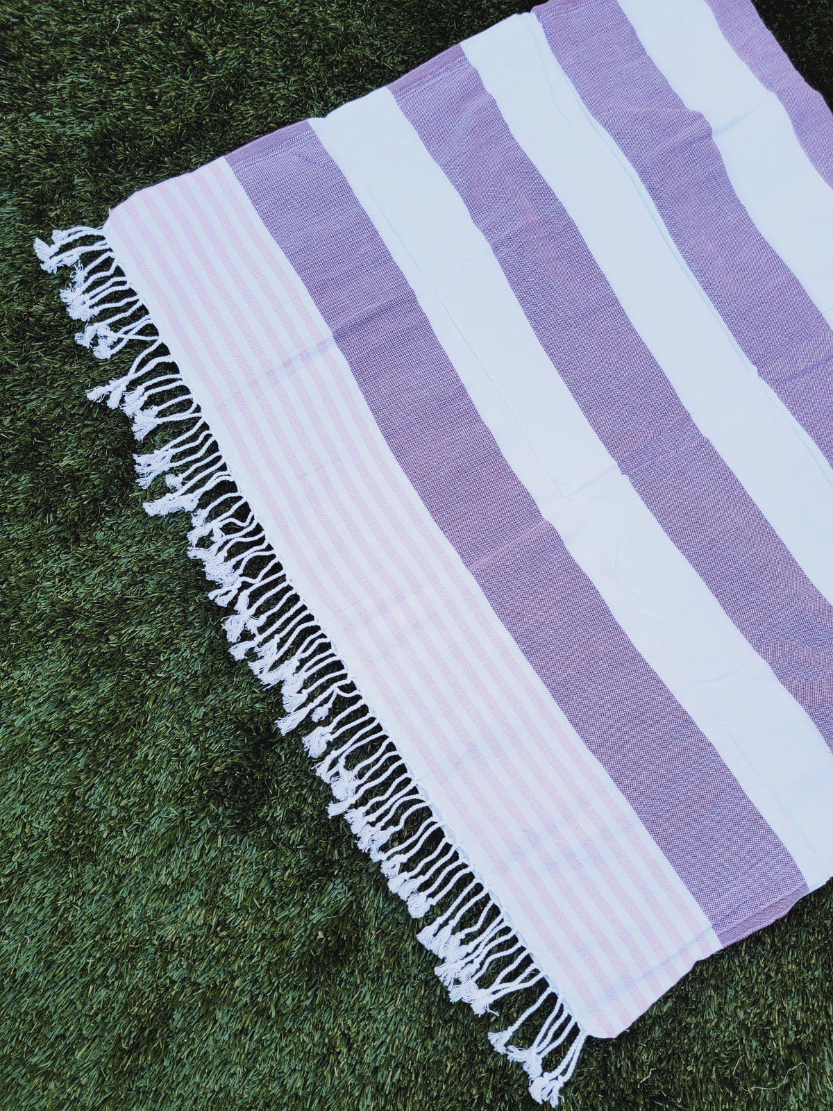 Beach/Bath Turkish Towel Easy carry Quick Dry - Cherry Pink
