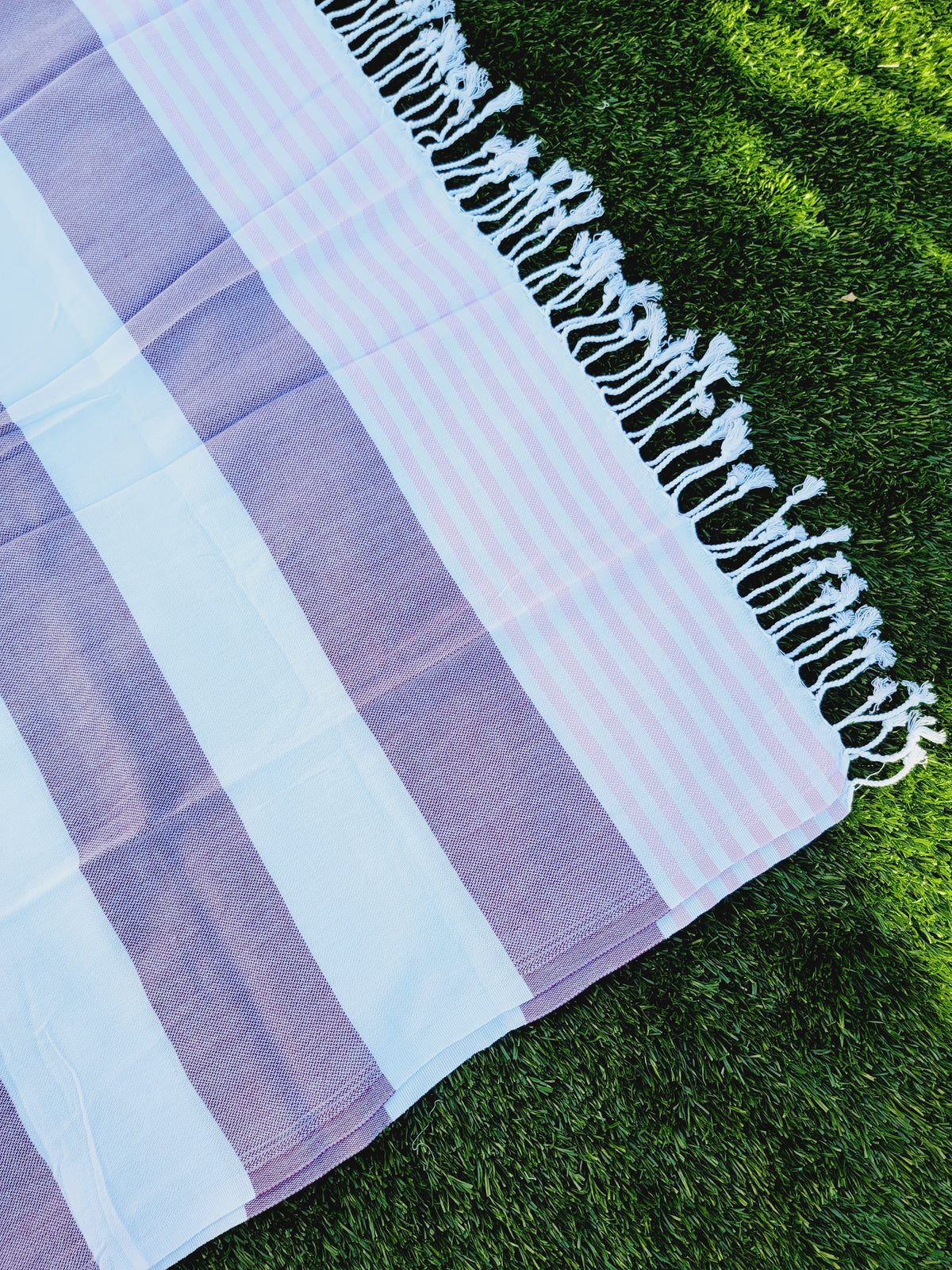 Beach/Bath Turkish Towel Easy carry Quick Dry - Cherry Pink