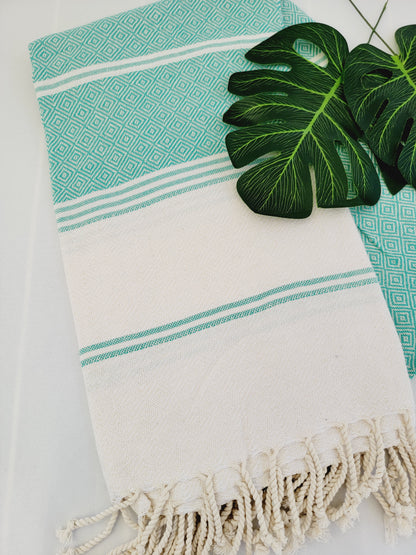 Easy Carry Quick Dry Cotton Beach Towel